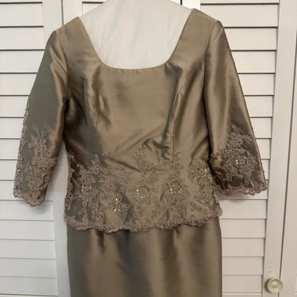 Madison Grey Mother of the Bride Dress in Taupe